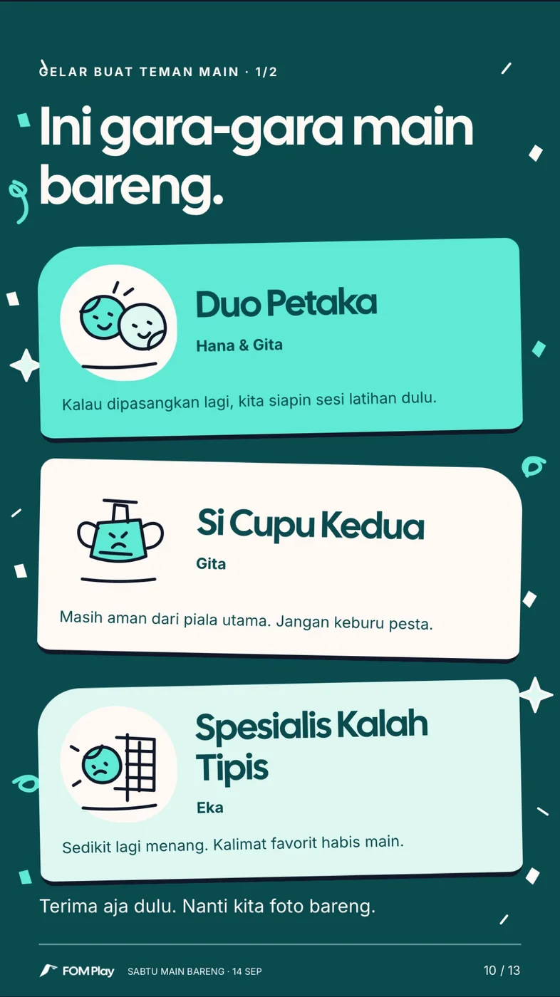 Si Paling Cupu, slide 10: Awards I